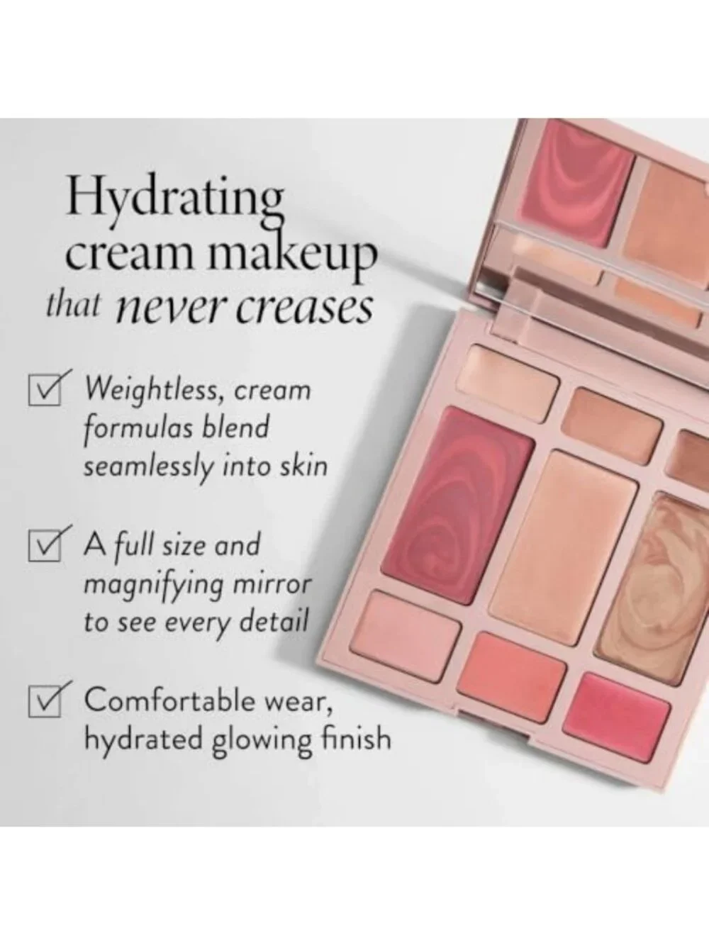 Best of Cream Makeup Palette - Versatile Shades for Flawless Looks & Easy